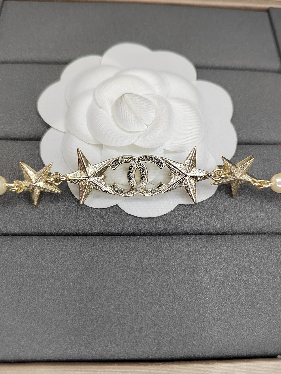 Chanel Cc Logo Star Heart Necklace (16) - www.newkick.vip